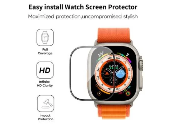 WIWU JD-107 Easy Install Watch Screen Protector 42mm Transparent - Image 6