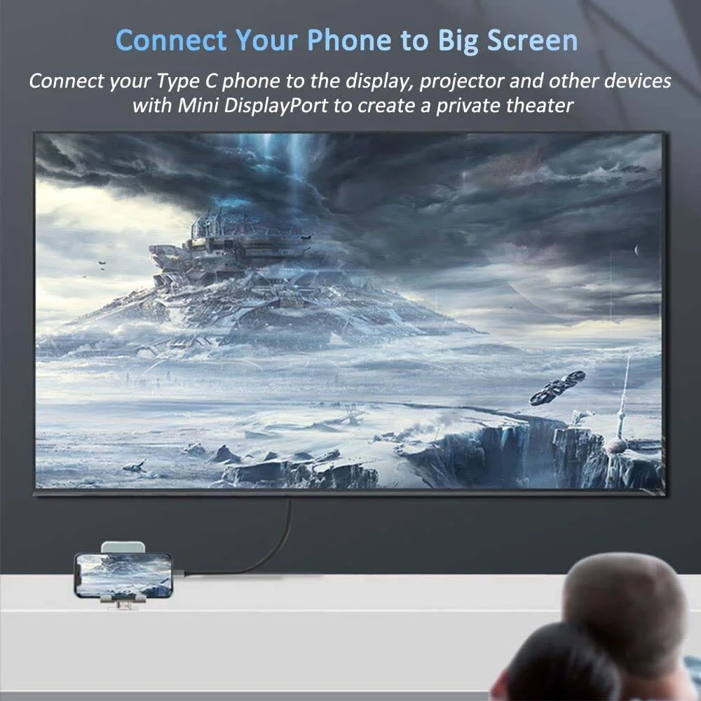 كيبل USB-C إلى Mini DisplayPort (DP) - Image 5
