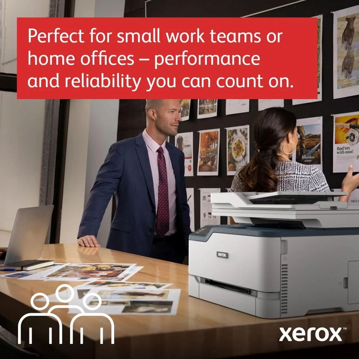 طابعة متعددة الوظائف ليزر ملونة Xerox C235 مقاس A4 لاسلكية مزدوجة 4 في 1 حتى 24 ppm باللون الأبيض - Image 5