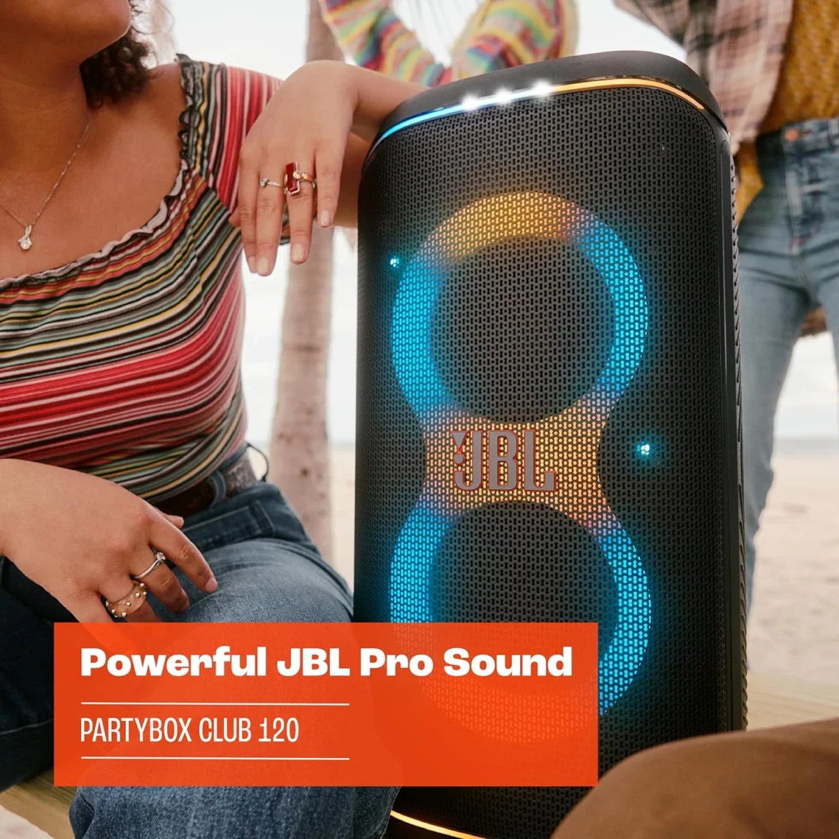 سماعة حفلات محمولة JBL PartyBox Club 120 بقوة 160W وBluetooth 5.3 - Image 5