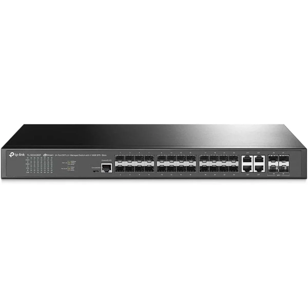 TP-LINK Omada SG3428XF 24-Port L2+ Managed Switch with 4x 10G SFP+ Slots