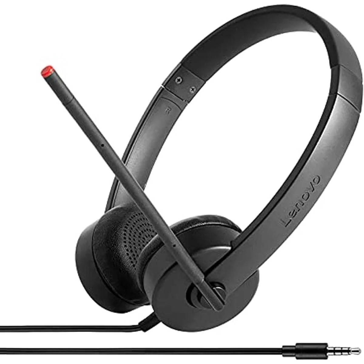Lenovo Essential Stereo Analog Headset with 3.5mm Port and 180° Microphone - Image 2