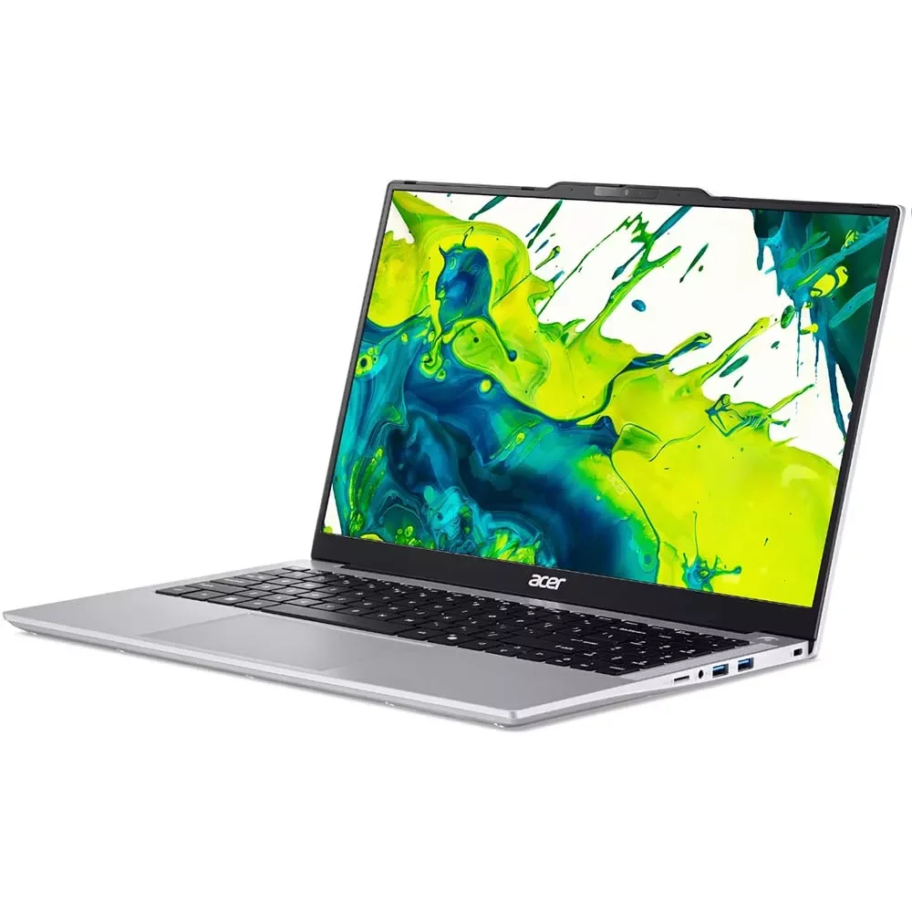 Acer Aspire Lite Laptop, Intel Core 5-120U, 16GB DDR5, 512GB NVMe SSD, 15.6-inch IPS, DOS, NX.DGCEM.003 - Thumbnail 2