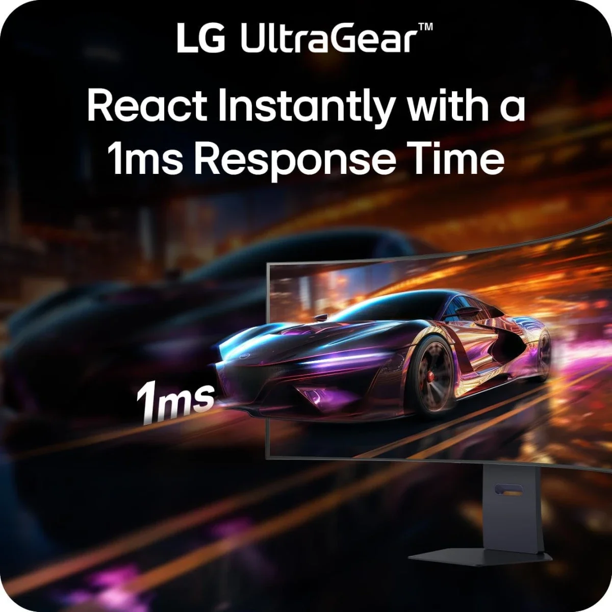 LG UltraGear G8 27G810A 27-Inch 4K UHD IPS Dual Mode Gaming Monitor, 180Hz/360Hz, 1ms, Black - Thumbnail 6