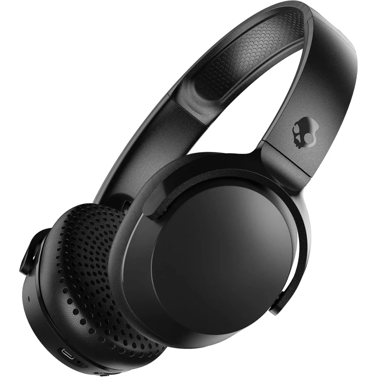 Skullcandy Riff 2 Wireless On-Ear Bluetooth Headphones, 34-Hour Battery, True Black
