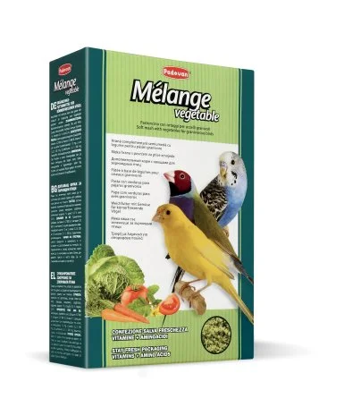 طعام تكميلي للطيور Padovan Mélange Vegetable بالخضار 1 كغ