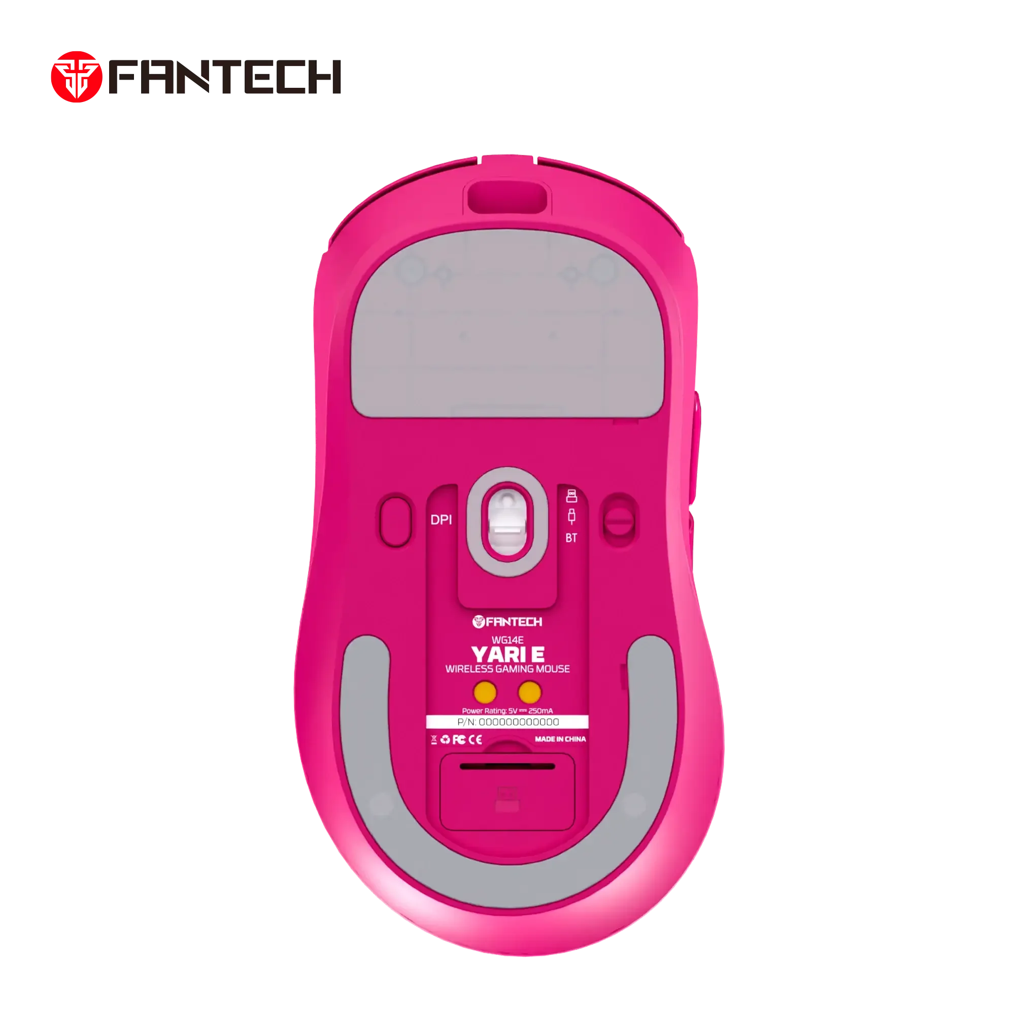 Fantech WG14E YARI E Ergonomic Wireless Gaming Mouse Pink - Thumbnail 2