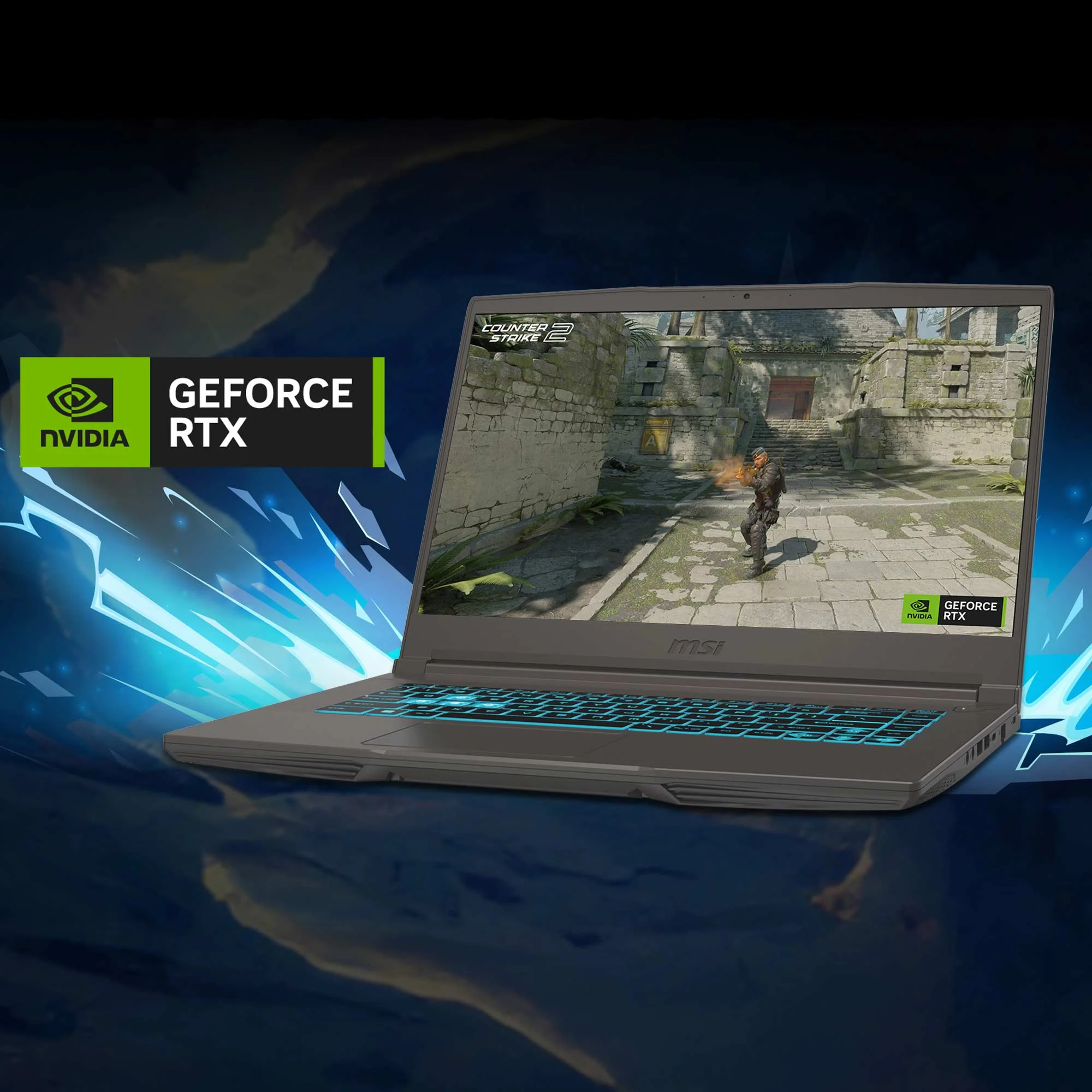 لابتوب ألعاب MSI Thin B13UC مقاس 15.6 إنش FHD 144Hz بمعالج Core i7-13620H وكرت RTX 3050 وذاكرة 16GB RAM و512GB SSD - Image 17