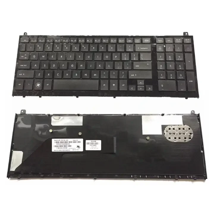 كيبورد لابتوب HP ProBook 4520/4520S/4525/4525S بديل بتخطيط إنجليزي وطباعة عربية