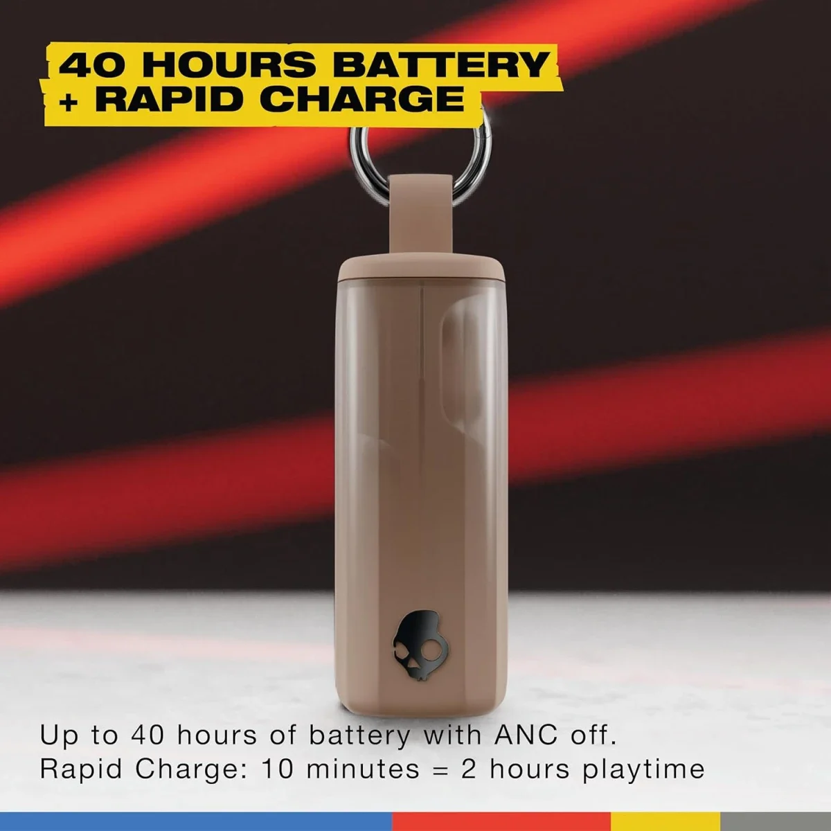 Skullcandy Method 360 ANC Wireless Earbuds with Sound by Bose, 40-Hour Battery - Primer - Thumbnail 2