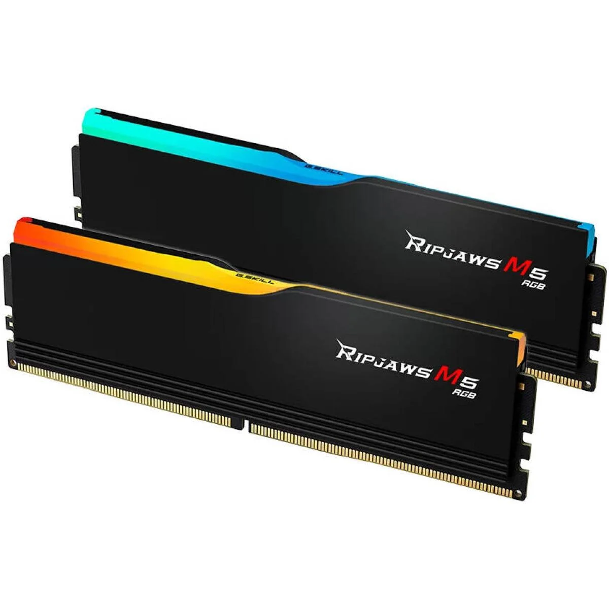 G.SKILL Ripjaws M5 RGB Series 32GB (2x16GB) DDR5 6000MT/s CL36 Memory Kit - Black
