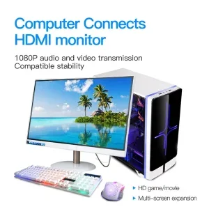 كيبل Vention HADBI من DisplayPort إلى HDMI بطول 3 متر أسود - Image 26