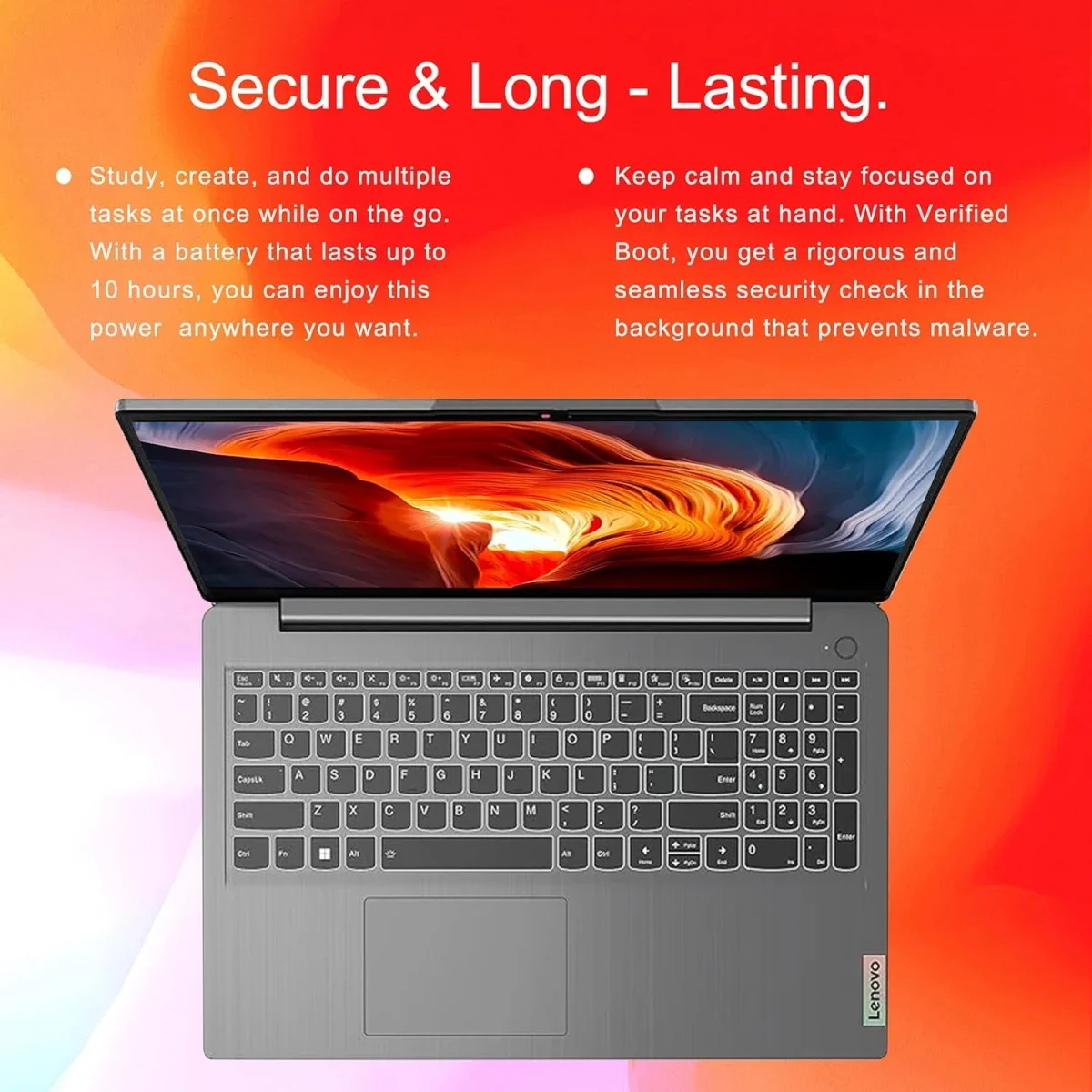 Lenovo IdeaPad 1 2023 Laptop Intel Celeron N4500 8GB RAM 256GB SSD 15.6-inch HD Grey - Image 5