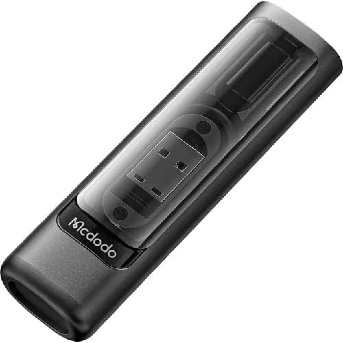 Mcdodo WF-1720 Multifunctional Storage Box for Cable Connectors and SIM Cards - Black