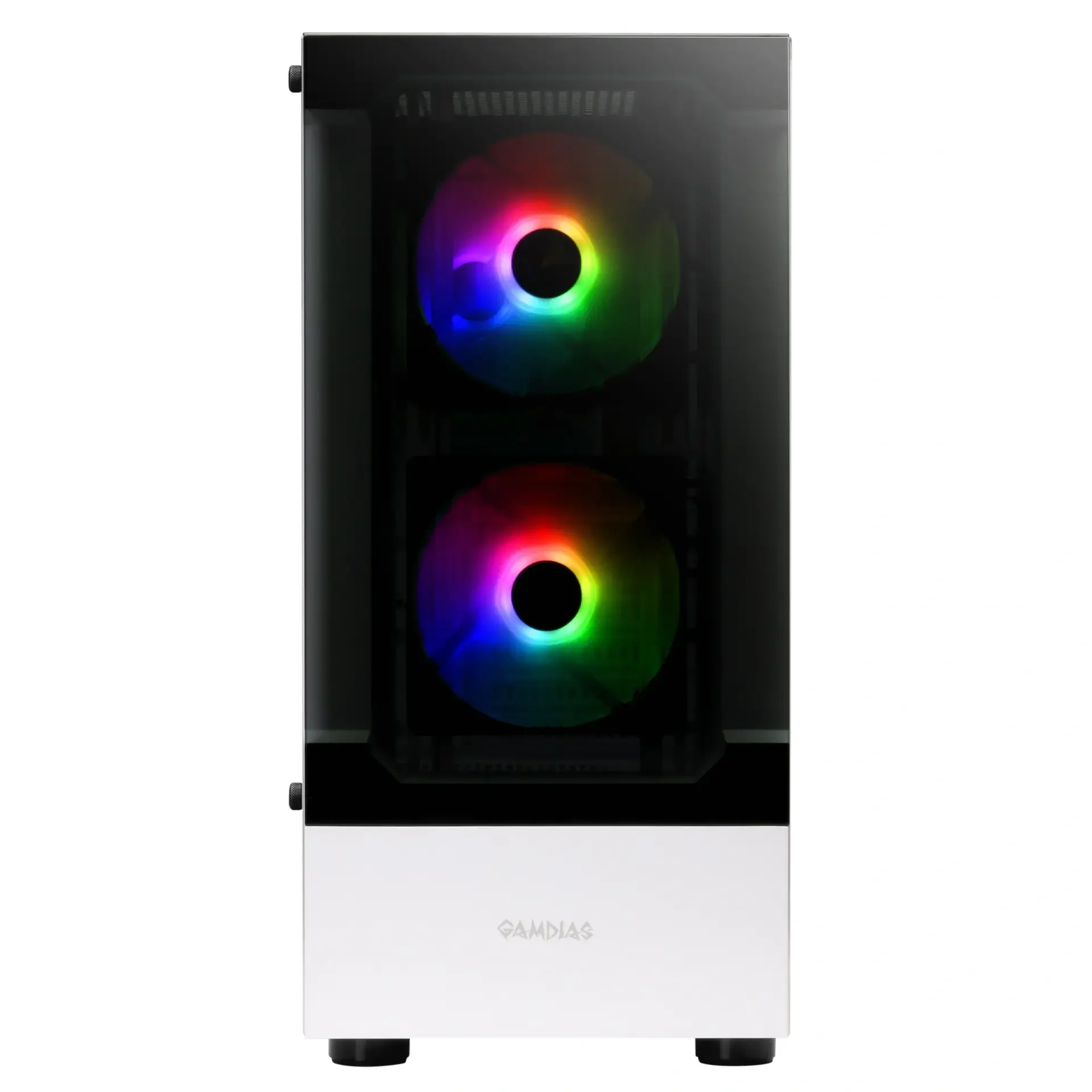 GAMDIAS TALOS E3 ARGB Mid-Tower Gaming Case White - Thumbnail 4