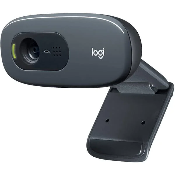 Logitech C270 HD Webcam 720p USB with Built-In Microphone