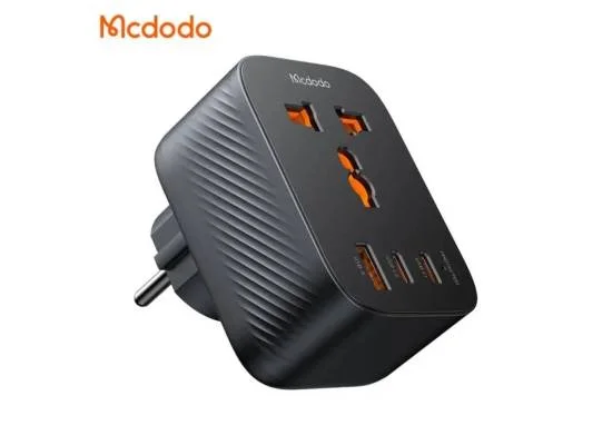 Mcdodo CP-075 Universal Travel Adapter, 4 Outputs, 20W EU Plug - Image 2