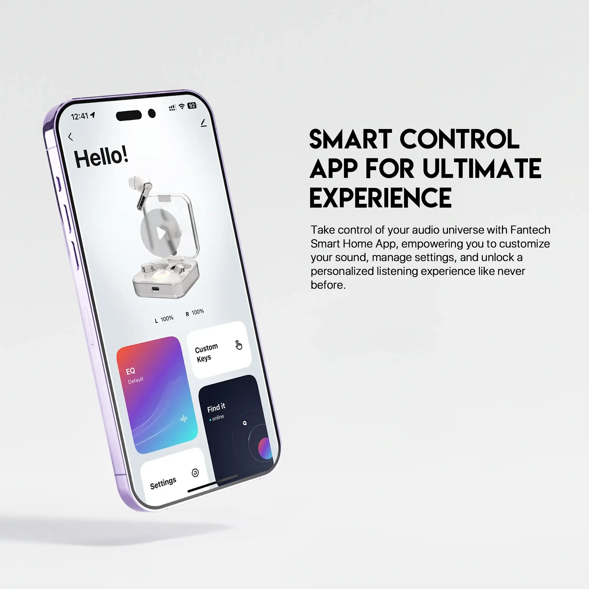 سماعات أذن لاسلكية للموبايل Fantech Groove Aurora TX3 True Wireless Stereo - Thumbnail 5