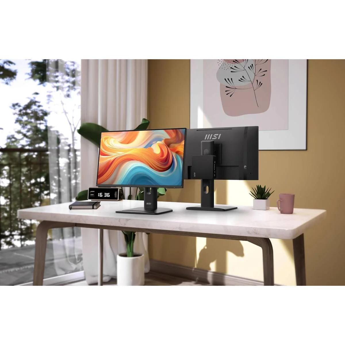 MSI 23.8-inch FHD IPS Business Monitor, 144Hz, HDR Ready, EyesErgo, 2-Year Warranty - PRO MP245PG E14 - Image 3