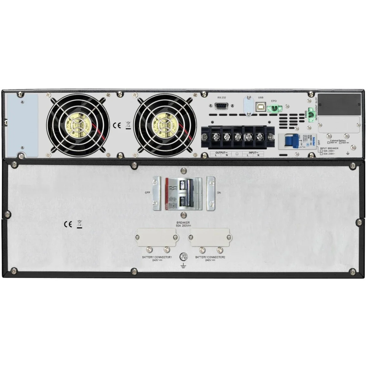 APC Easy UPS On-Line SRV 10000VA 10000W Rackmount UPS with Extended Runtime Battery Pack - Thumbnail 2