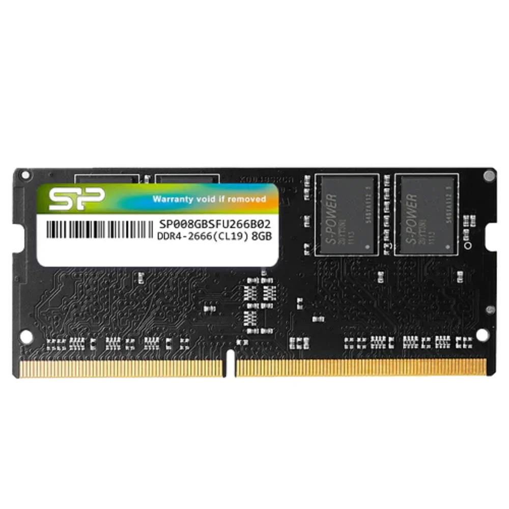 رام لابتوب Silicon Power SP004GBSFU266x02 سعة 4GB DDR4 بتردد 2666MHz