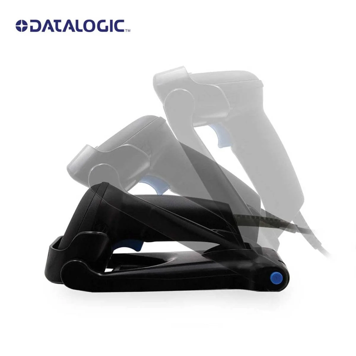 ماسح باركود سلكي Datalogic QD2220-BKK1S QuickScan 2200 أحادي البعد مع USB-C - Image 3