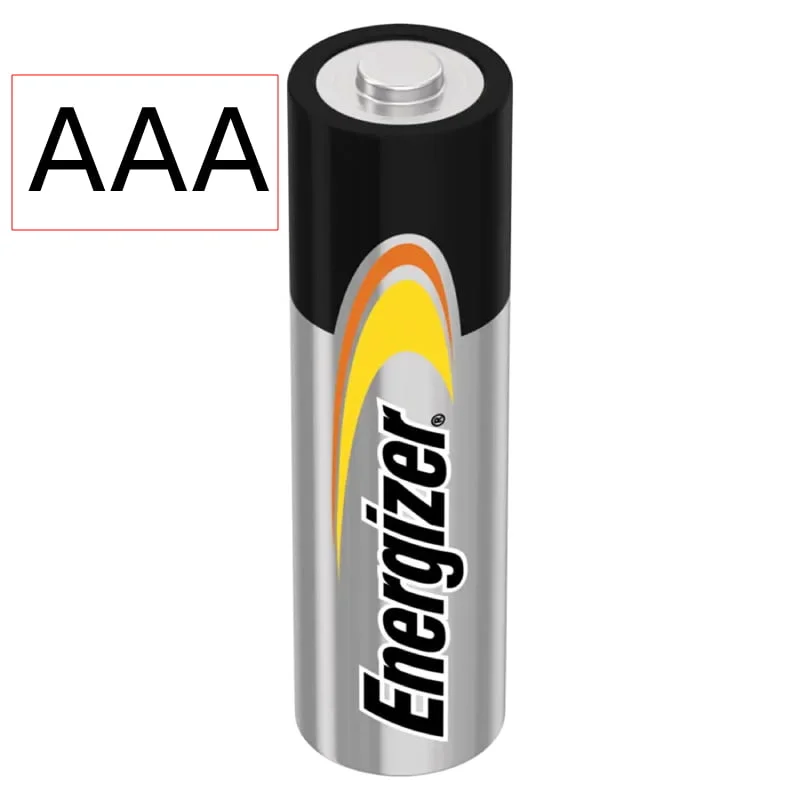 بطارية Energizer AAA قلوية 1.5 فولت – عبوة واحدة