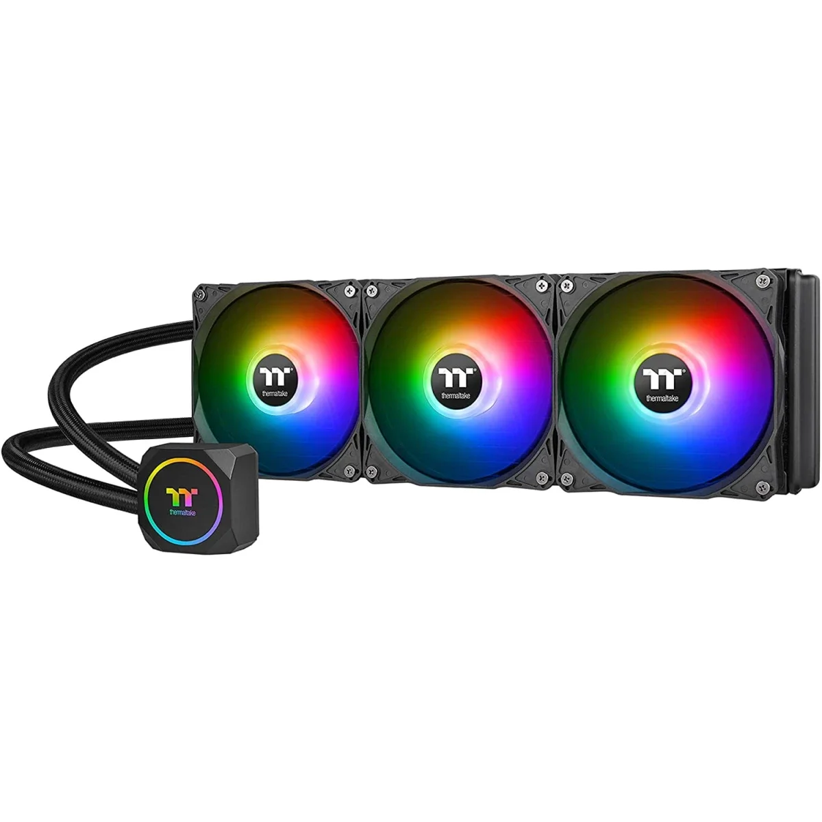 Thermaltake TH360 ARGB Sync Edition 360mm All-in-One Liquid CPU Cooler - Black - Thumbnail 2