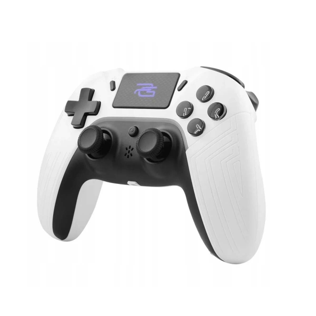 يد تحكم ألعاب Proove Skadi لاسلكية عبر بلوتوث لـ PlayStation 4 وPC وAndroid - أبيض