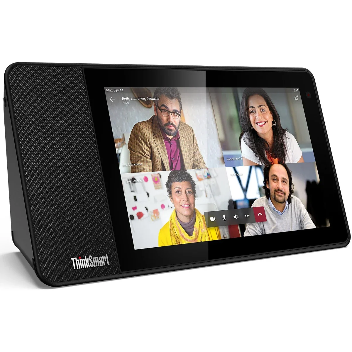 شاشة ذكية Lenovo ThinkSmart View 8 إنش HD تعمل مع Zoom