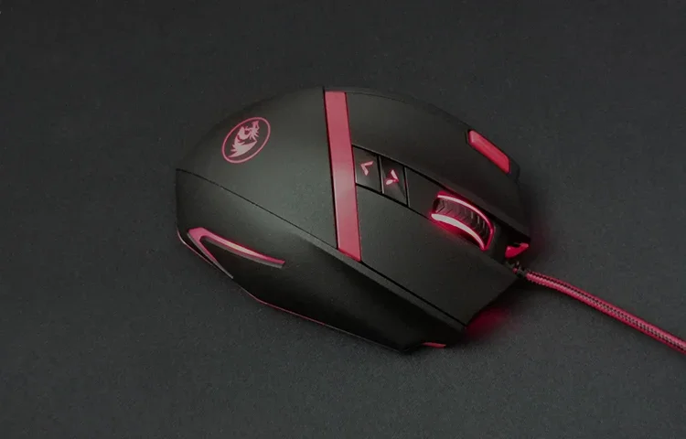 Redragon M908 Impact RGB MMO Gaming Mouse, 12 Side Buttons, 12,400 DPI - Thumbnail 6