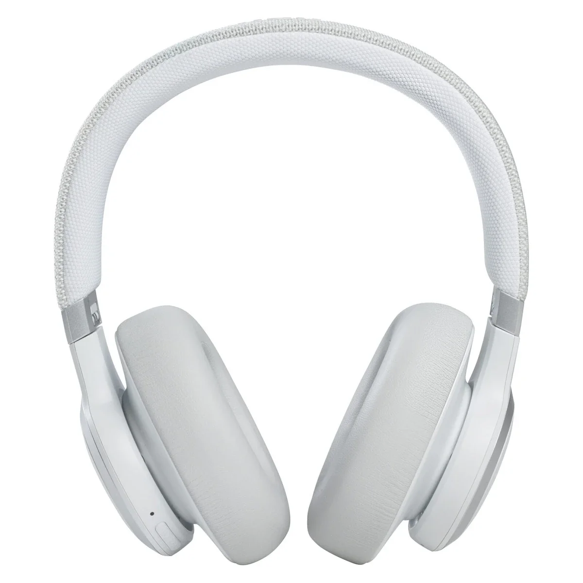 سماعات رأس JBL Live 660NC لاسلكية فوق الأذن مع إلغاء الضوضاء التكيفي، أبيض - Thumbnail 2