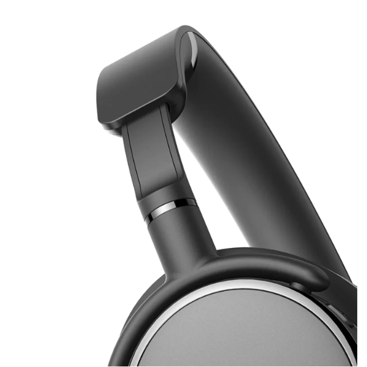 JOYROOM JR-OH1 Foldable Wireless Over-Ear Headphones with Bass Sound, Black - Thumbnail 4