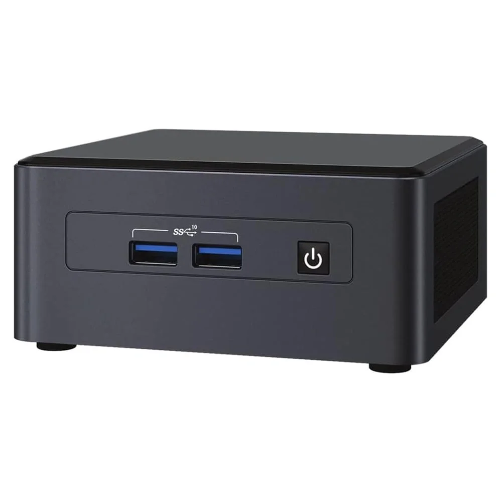 كمبيوتر مصغر Intel NUC 11 Pro Kit NUC11TNHi5 بمعالج i5-1135G7، يدعم رام DDR4 حتى 64GB وتخزين SSD أو NVMe، جرافيكس Iris Xe، نظام DOS – BNUC11TNHi50000 - Thumbnail 5