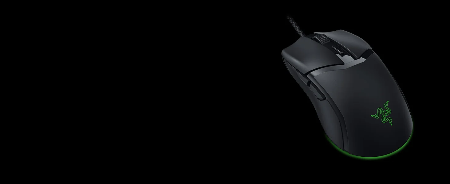 ماوس ألعاب سلكي Razer Cobra خفيف 58 جم بمفاتيح بصرية Gen-3 وإضاءة Chroma RGB ودقة 8500 DPI - أسود - Thumbnail 7