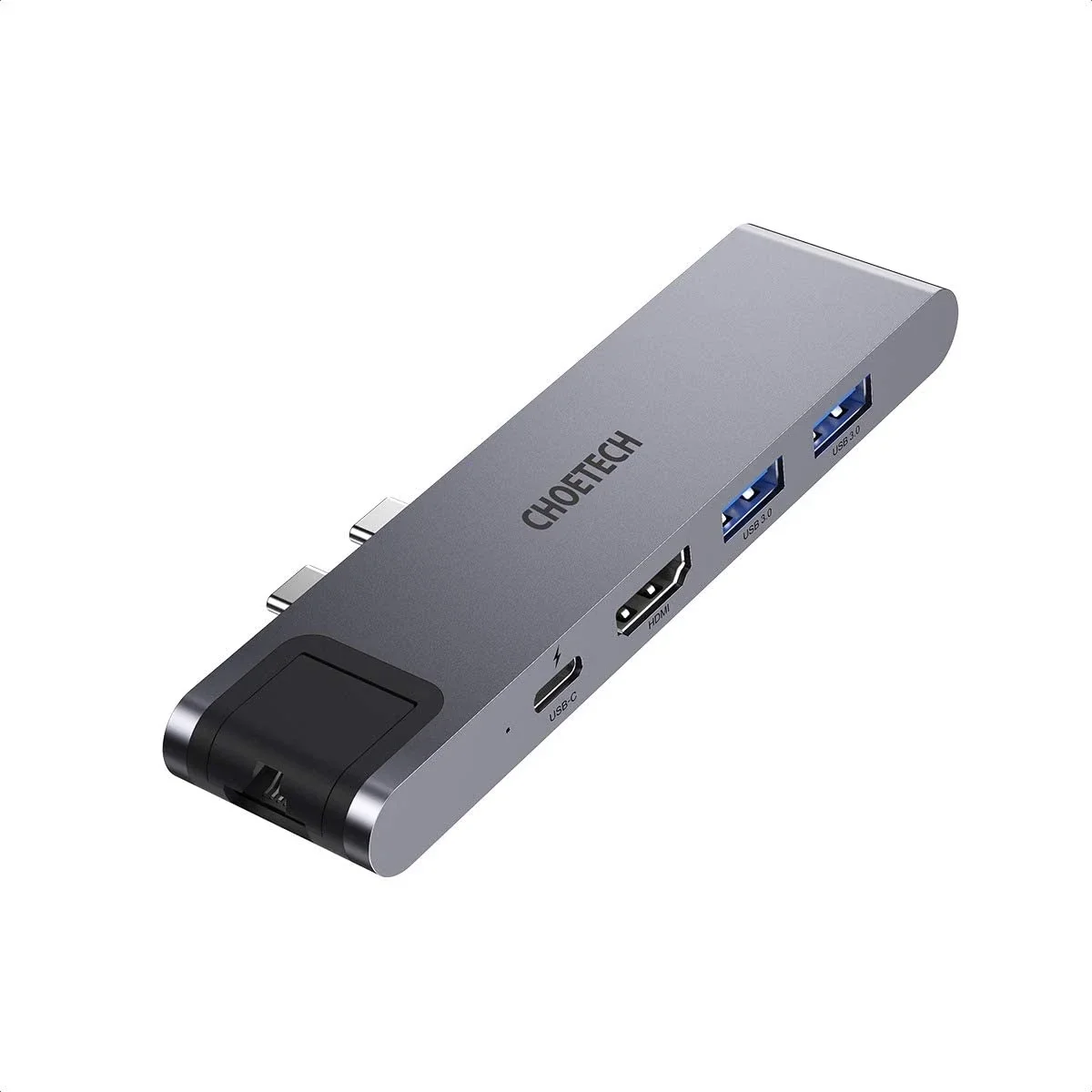 موزع Choetech HUB-M24 USB-C 7 في 2 لأجهزة MacBook Pro وAir