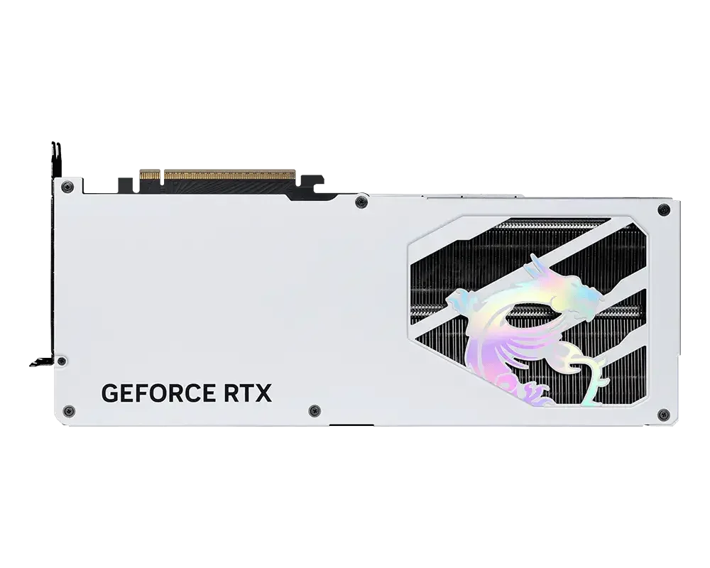 كرت شاشة MSI GeForce RTX 5070 GAMING TRIO OC WHITE سعة 12GB - Thumbnail 2
