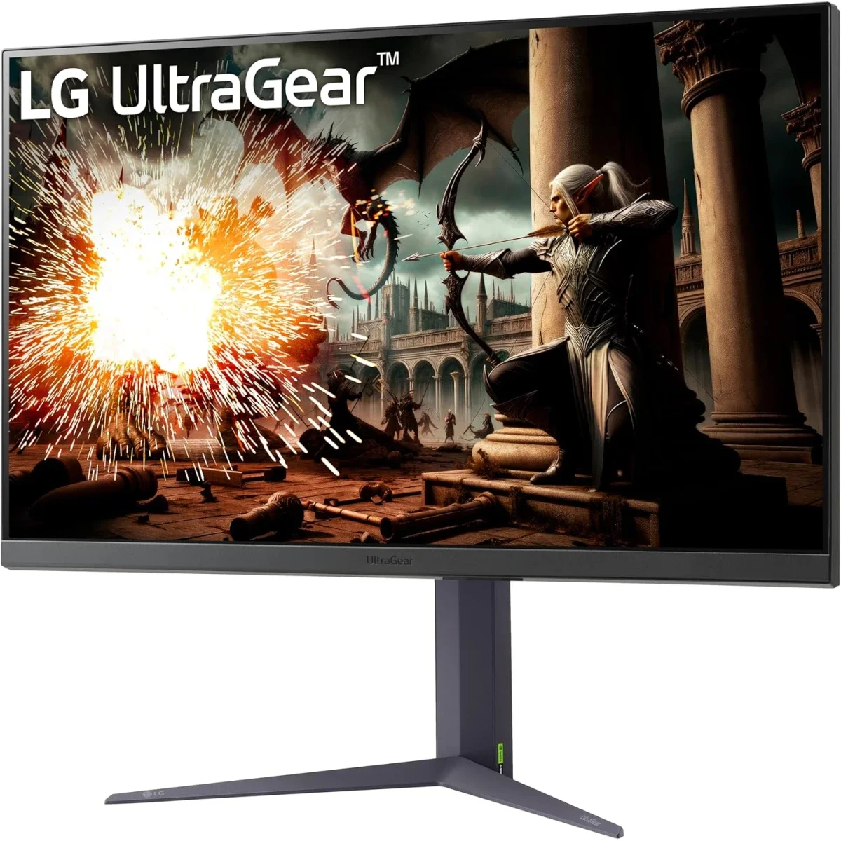 LG UltraGear 32GS75Q 32-Inch QHD IPS Gaming Monitor, 180Hz, 1ms, HDR400, Black - Image 5
