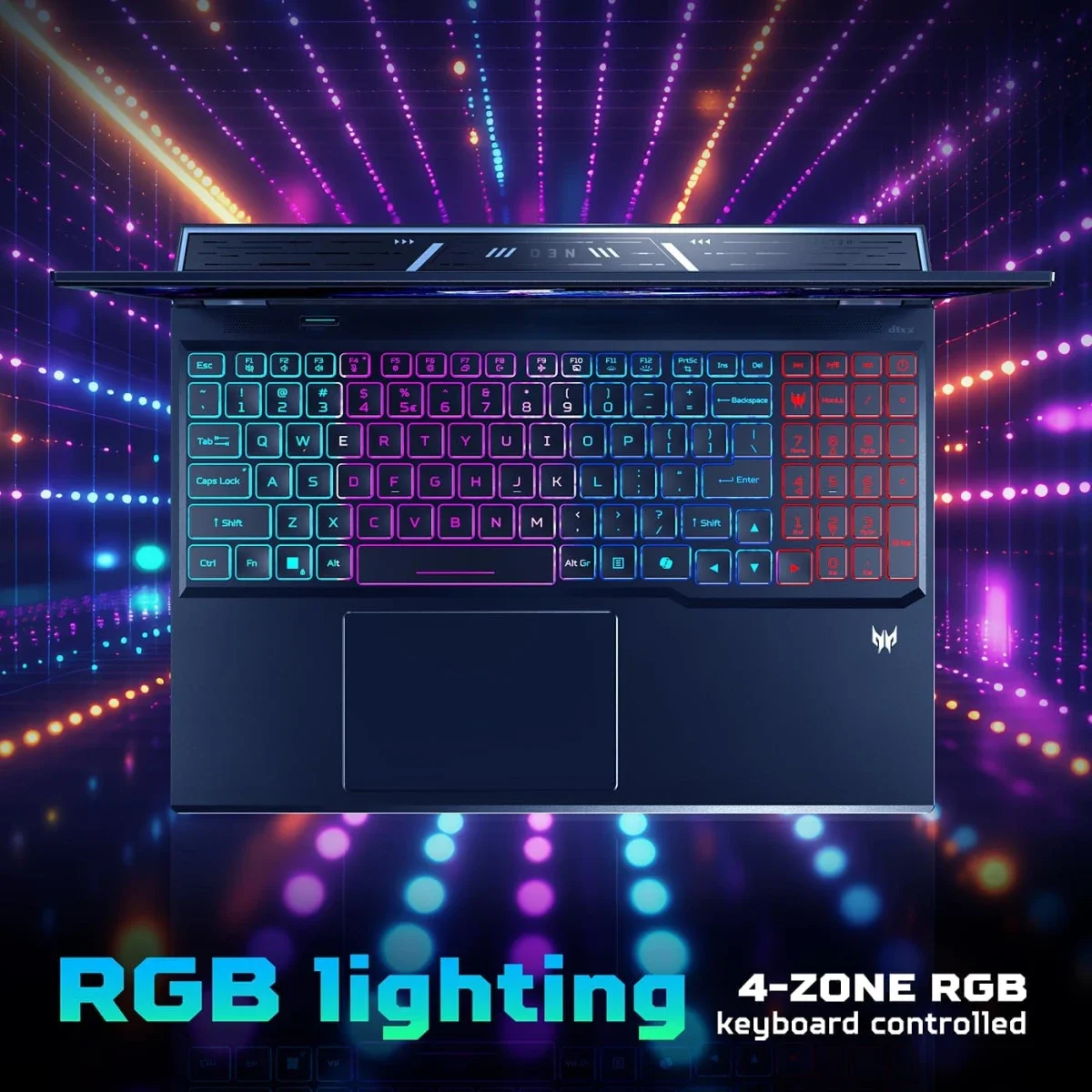 Acer Predator Helios Neo 16 AI PHN16-73-94ZR Gaming Laptop Intel Core Ultra 9 275HX RTX 5070 16GB RAM 1TB SSD 16-Inch 240Hz NH.QX5EM.003 - Thumbnail 6