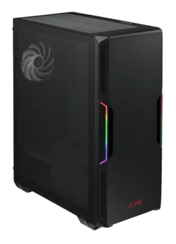 هيكل ألعاب XPG STARKER أسود ATX بزجاج مقوى - Image 5