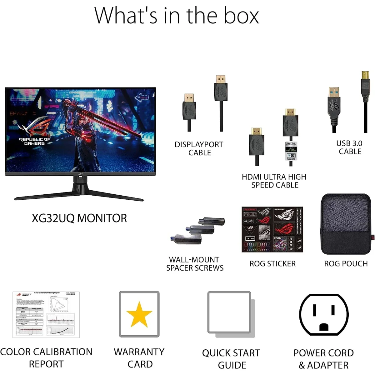 Asus ROG Strix XG32UQ 32-Inch 4K Fast IPS Gaming Monitor 160Hz 1ms - Thumbnail 6