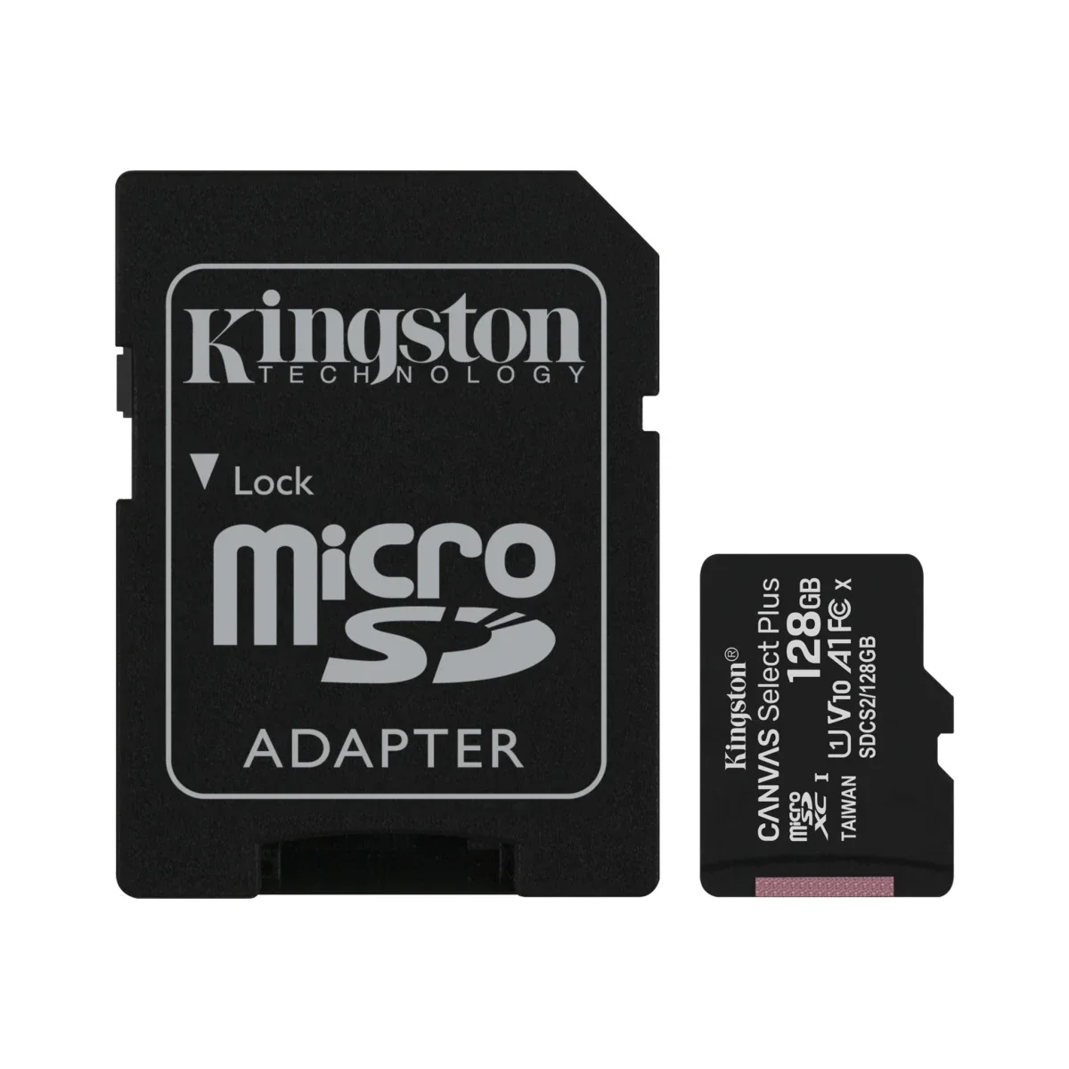 كرت ذاكرة Kingston Canvas Select Plus microSD SDCS2/128GB بسعة 128GB - Thumbnail 2