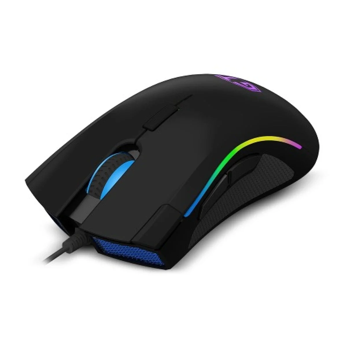 ماوس ألعاب Delux M625BU سلكي RGB مع 7 أزرار قابلة للبرمجة - Thumbnail 3