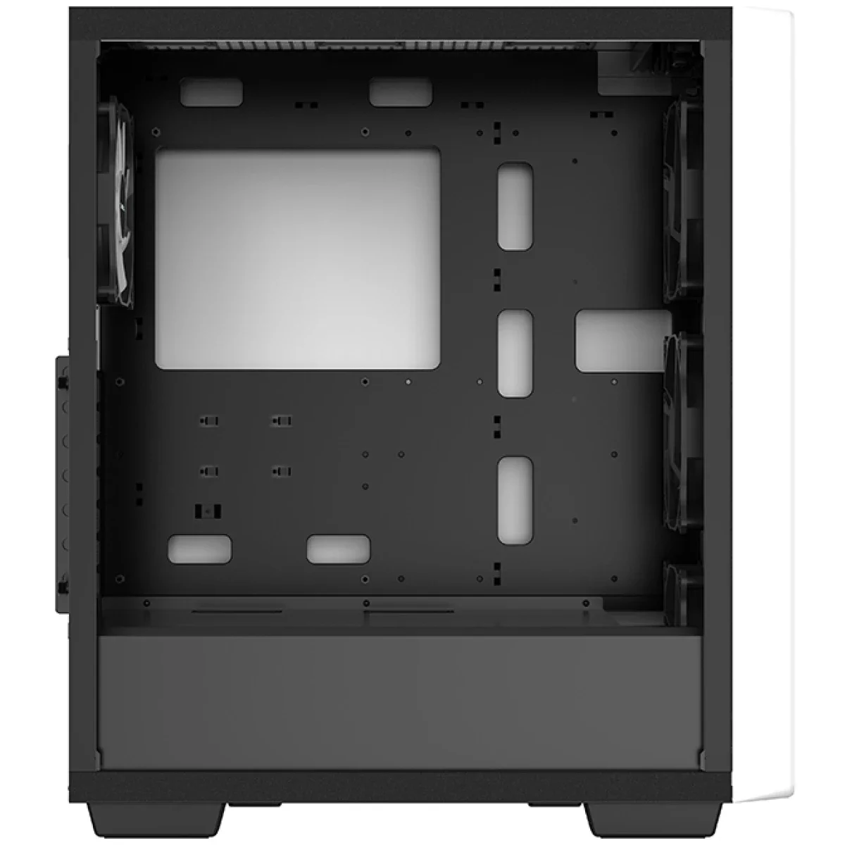 DeepCool CC560 V2 Mid-Tower Gaming Case Tempered Glass 3x 120mm LED Fans White - Image 5