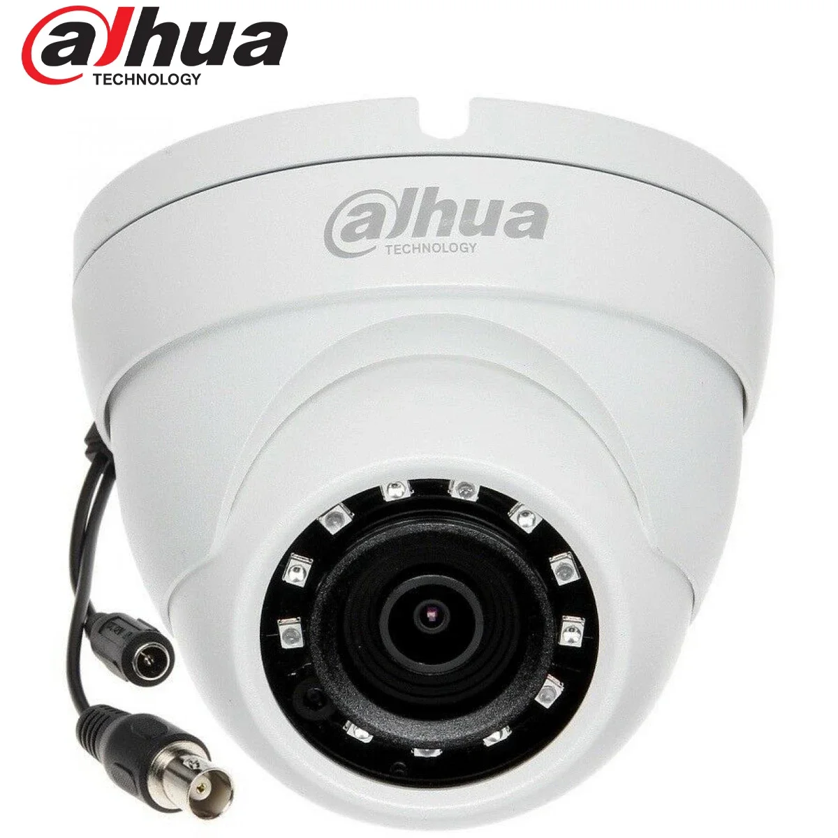 كاميرا مراقبة Dahua DH-HAC-HDW1220MP إي بول HDCVI ستارلايت 2MP بالأشعة تحت الحمراء 30 متر وعدسة 3.6 مم