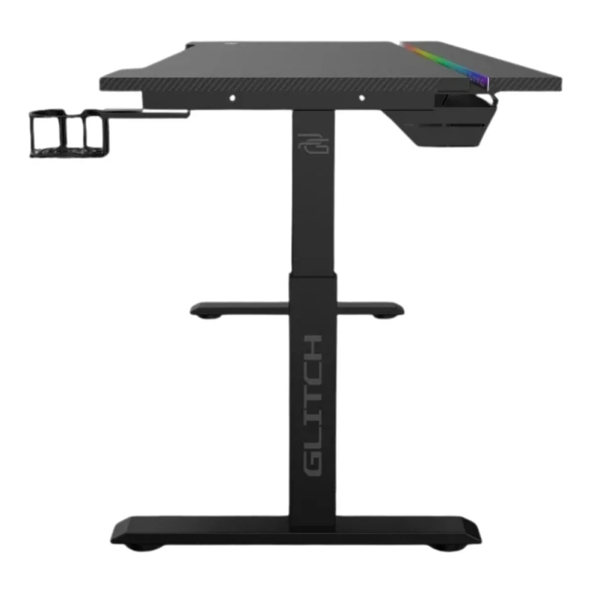Proove Gaming Glitch RGB Adjustable Gaming Desk 140 cm Black GTGL00140101 - Image 3