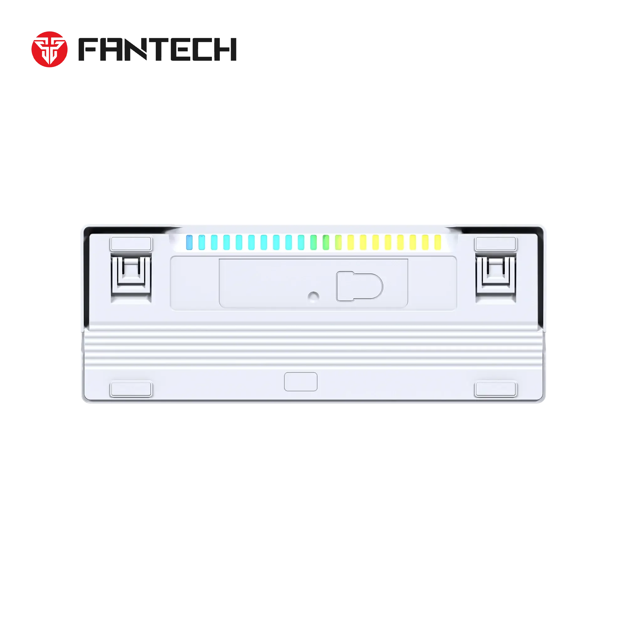 كيبورد ألعاب ميكانيكي سلكي مع 11 تأثيرًا وإضاءة جانبية مميزة Fantech MK611 ATOM X63 AME Edition - Thumbnail 3