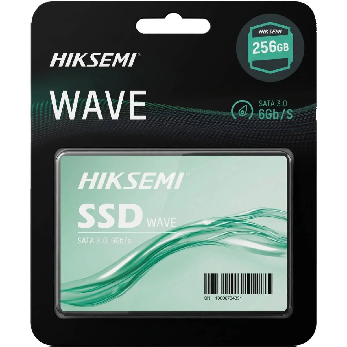 قرص SSD Hiksemi HS-SSD-WAVE S سعة 256GB مقاس 2.5 إنش SATA III بتقنية 3D NAND بسرعة قراءة 510MB/s وكتابة 460MB/s