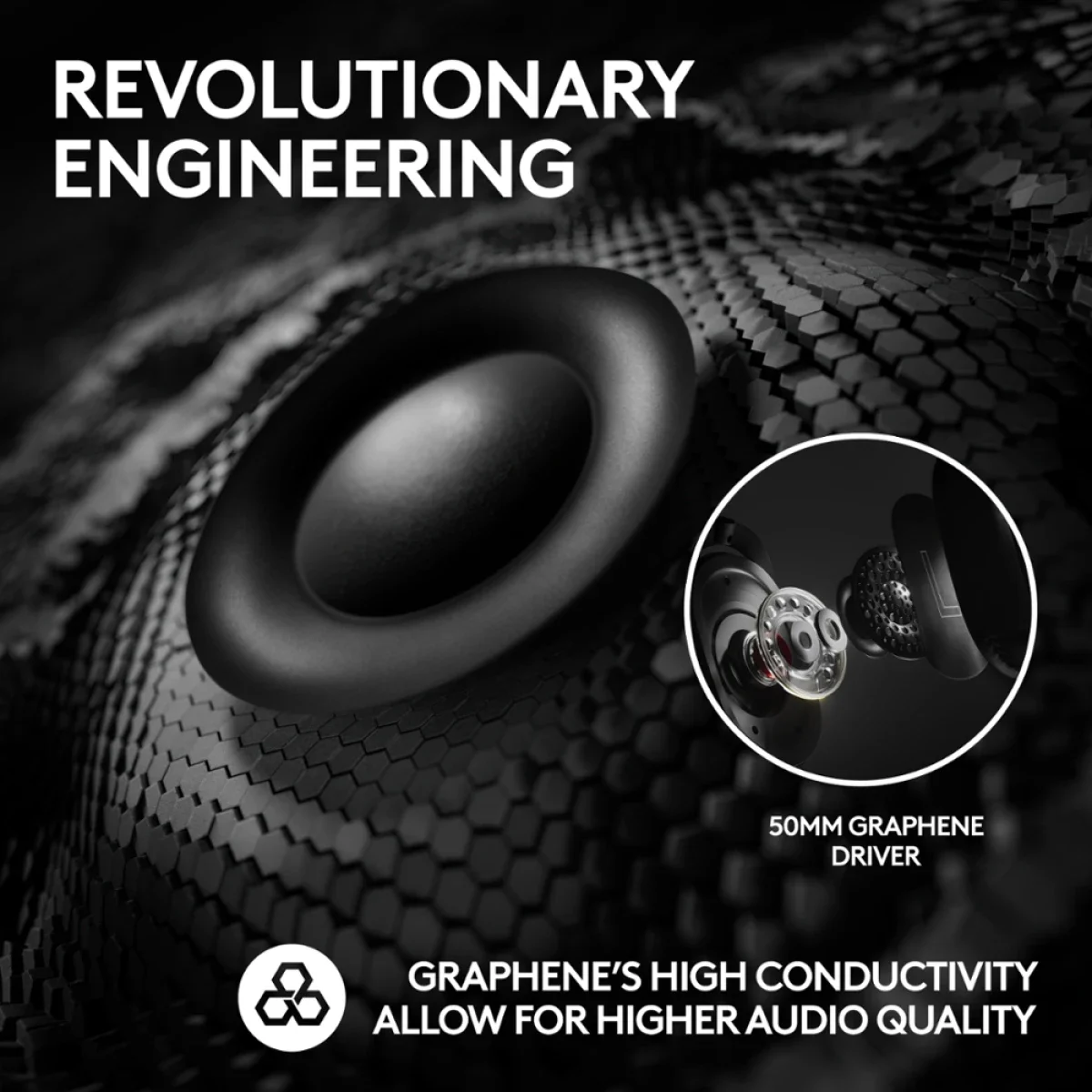 سماعة ألعاب Logitech G PRO X 2 لاسلكية مع Blue VO!CE وDTS 7.1 ومحركات 50 مم - أبيض - Thumbnail 4