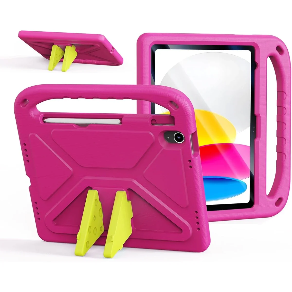 غطاء أطفال DUX DUCIS Puff Series لجهاز Apple iPad 10 (2022) / iPad 11 (2025) - وردي